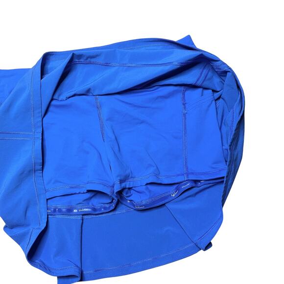 Lululemon Pace Rival Skirt (Tall) *4-way Stretch 15" Wild Bluebell Size 8 Tall - Picture 3 of 6